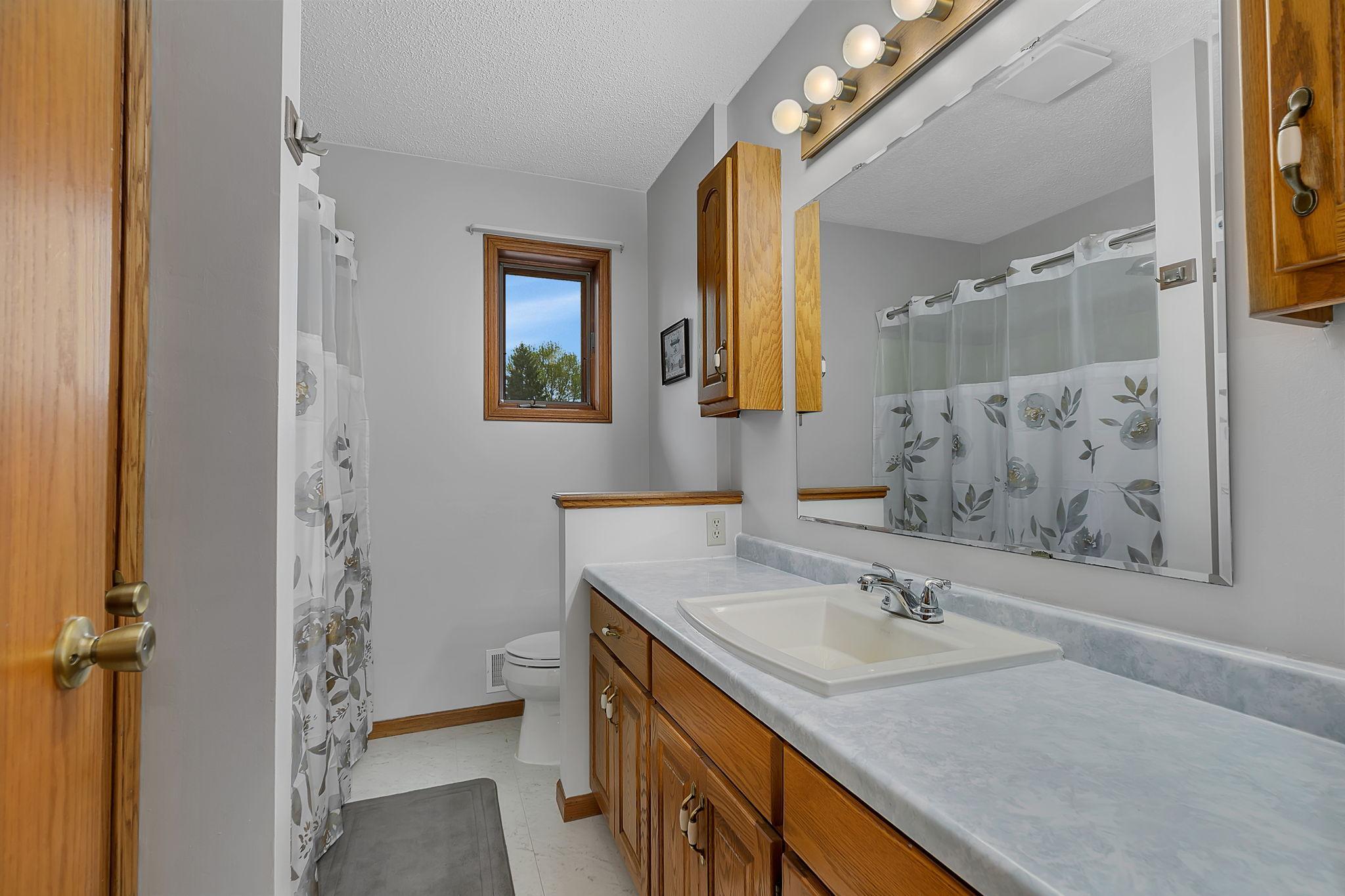 Nice Size Full Bathroom Upper Level