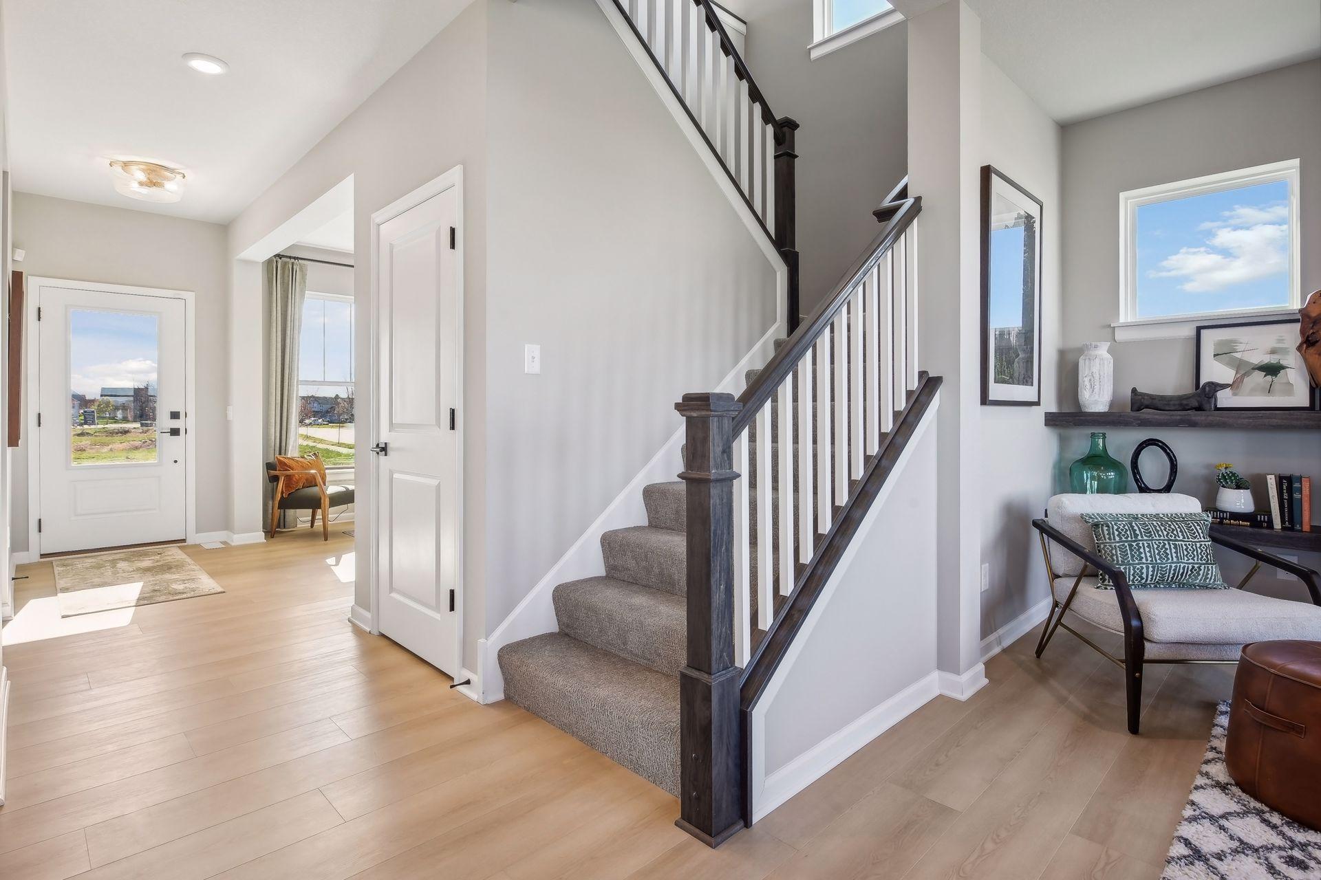 Open staircase