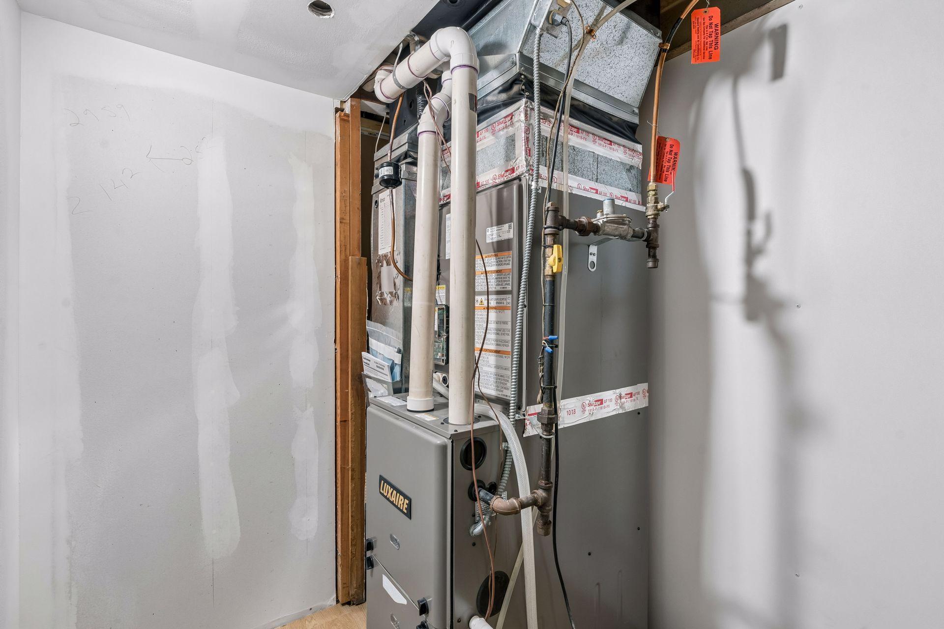Brand new High Efficiency Furnace and Air Conditioner.