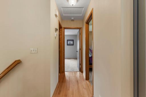 Upper Level Full Bathroom and Two Bedrooms