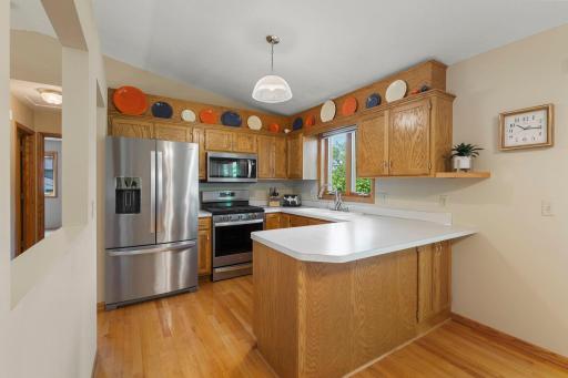 Updated Stainless Steel Kitchen Appliances