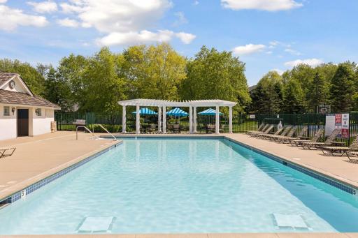 Enjoy summer days at the HOA-maintained swimming pool, sport court and park, just across the street. Conveniently located minutes from Downtown Excelsiorâs charming boutiques, restaurants, and Lake Minnetonka amenities.