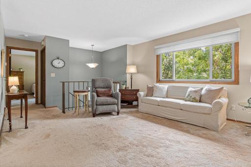 Chat with a friend, read your favorite book- or just take in the views- the open living area is great for small and large groups- or relaxing at home.