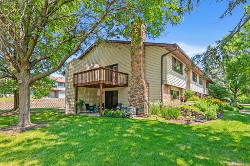 Corner lot allows for great green space and additional privacy. Throw a ball, play catch or just look at the foliage.