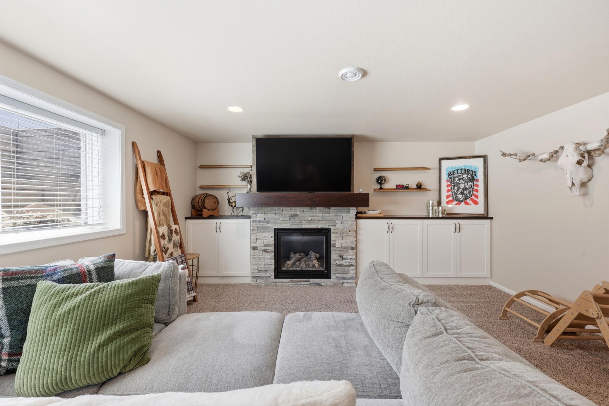 Family room downstairs