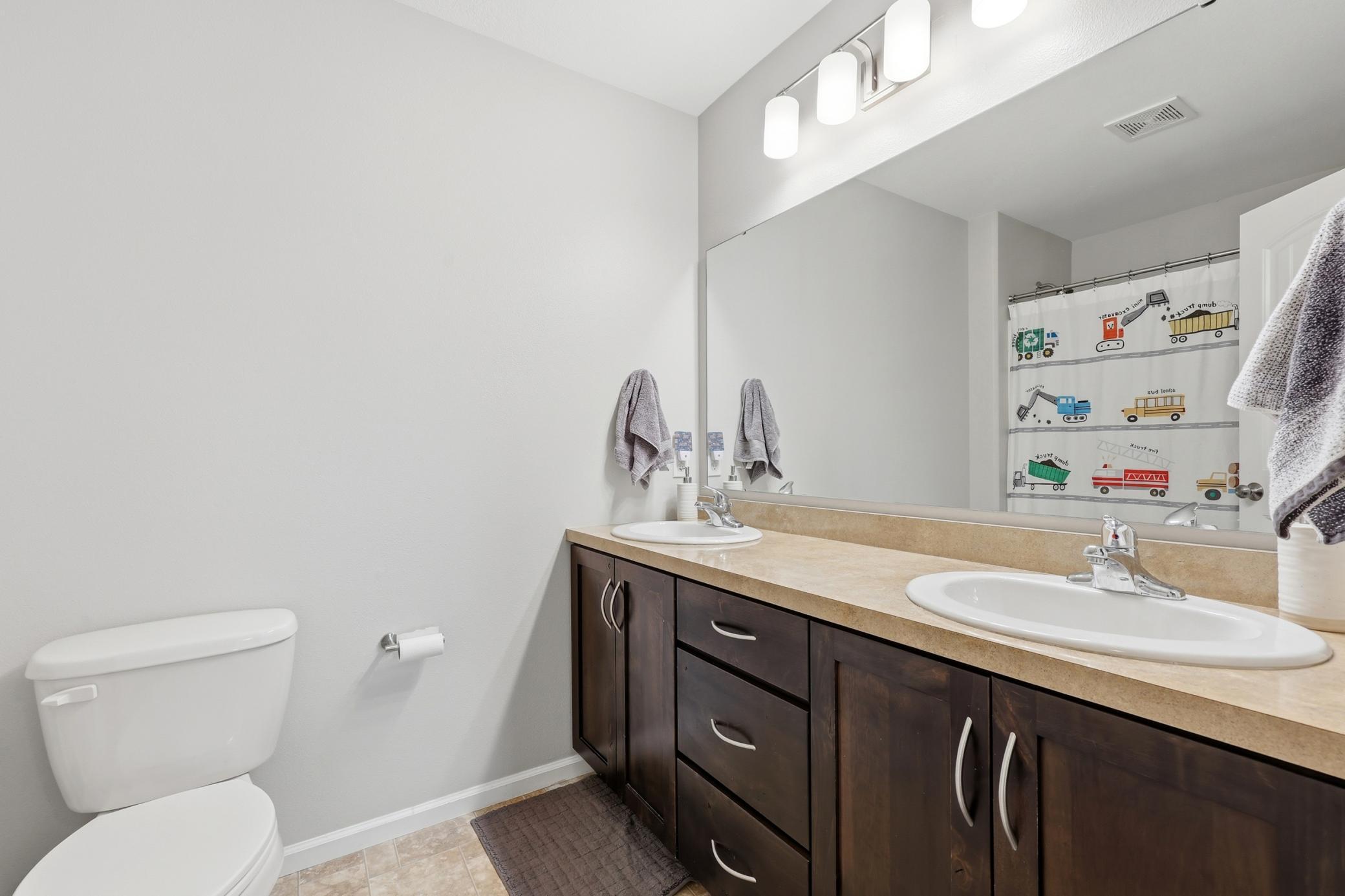 Full bathroom upstairs