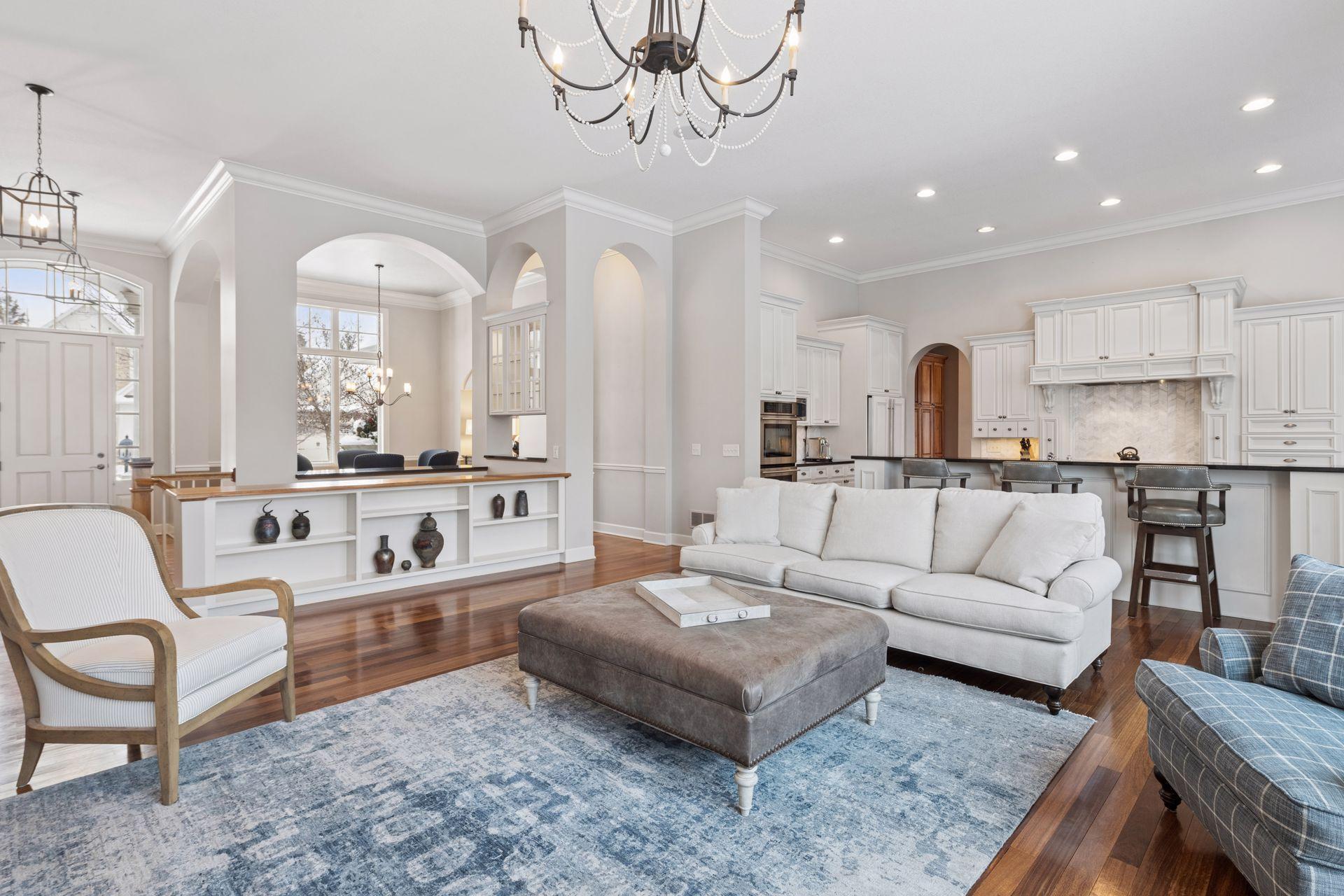 Open floor plan