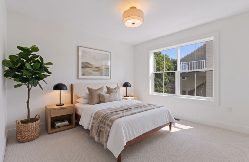 Bedroom 2 - Virtually staged