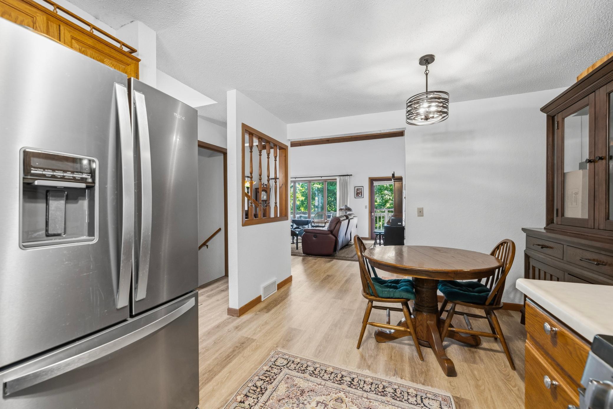 Kitchen looking into Living Room