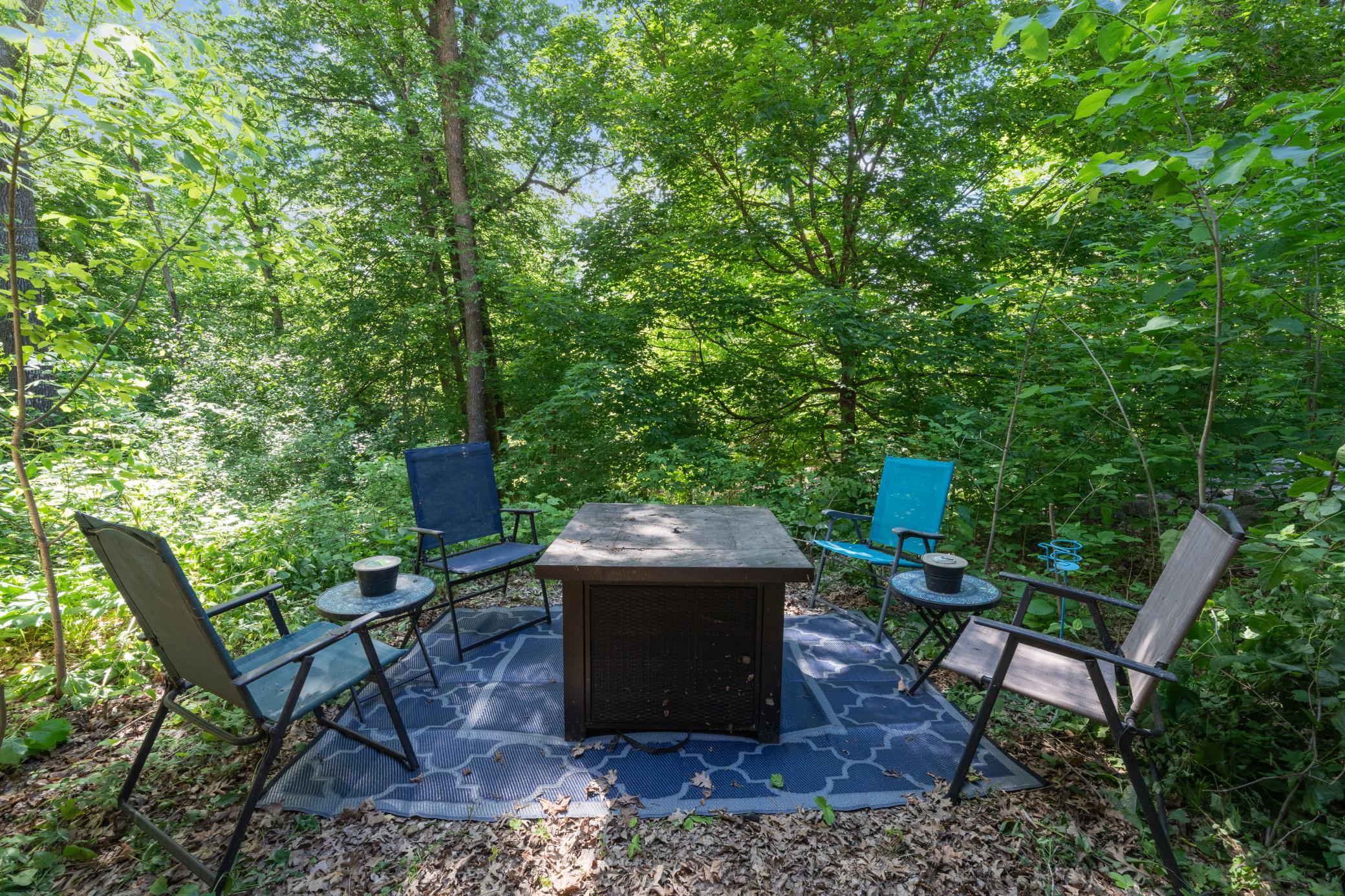 Evening Gathering Spot-Right Outside the Patio Doors, Lower Level
