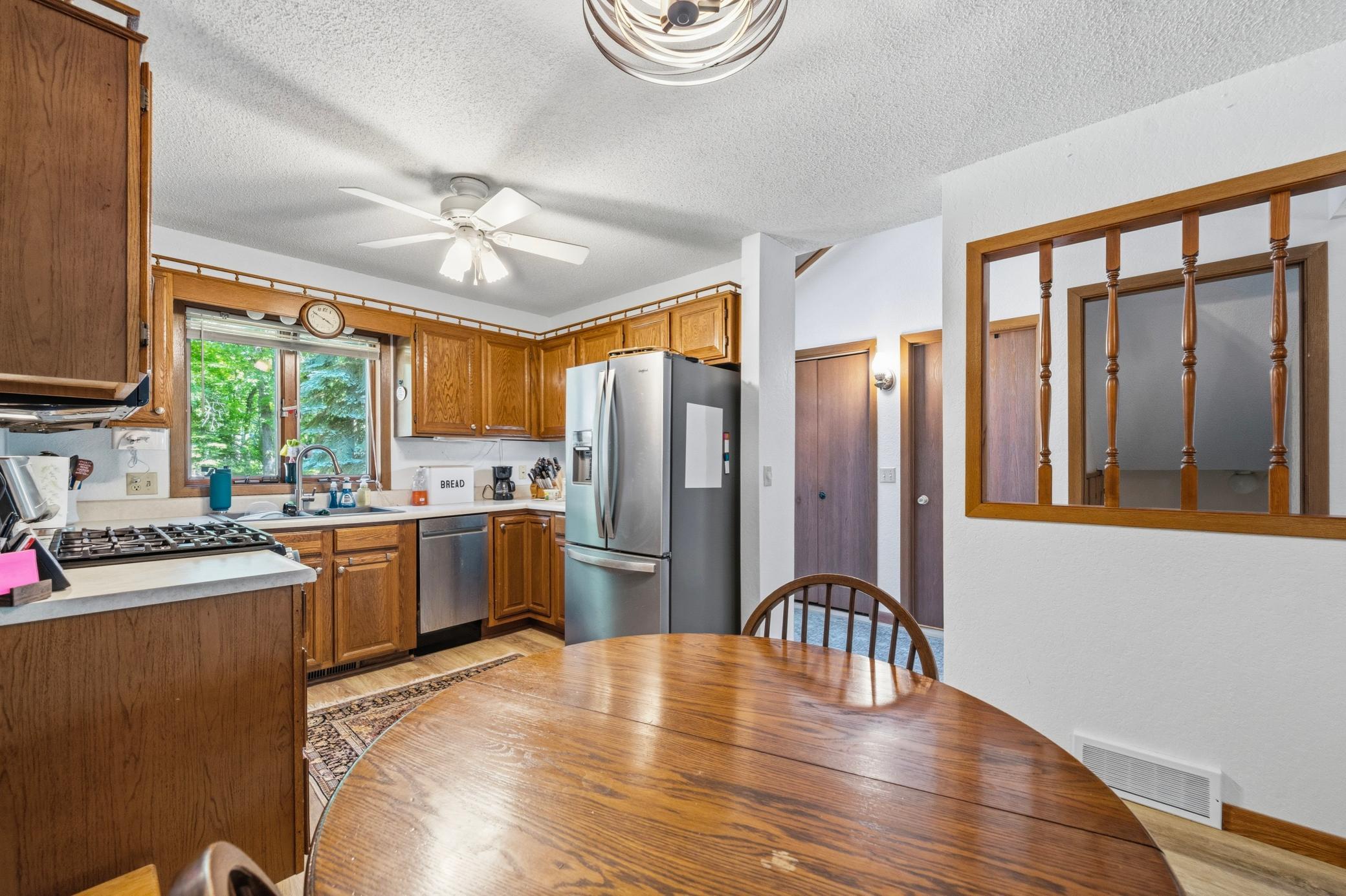 Newer Stainless Steel Appliances and Gas Stove