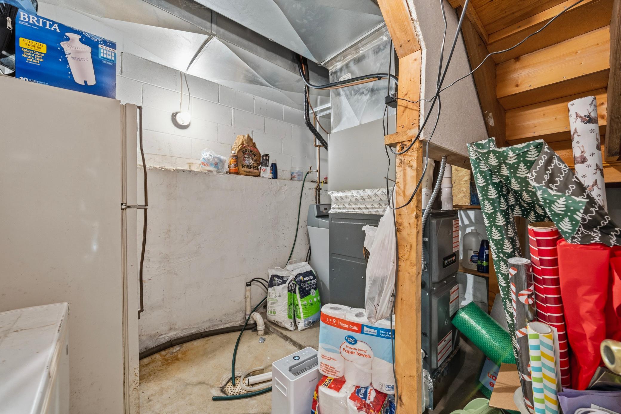 Utility Room-New Furnace & Central Air
