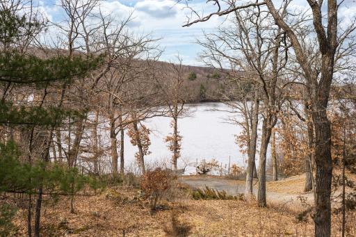 View from deck. Some landscaping would reveal a great view from other areas of the home