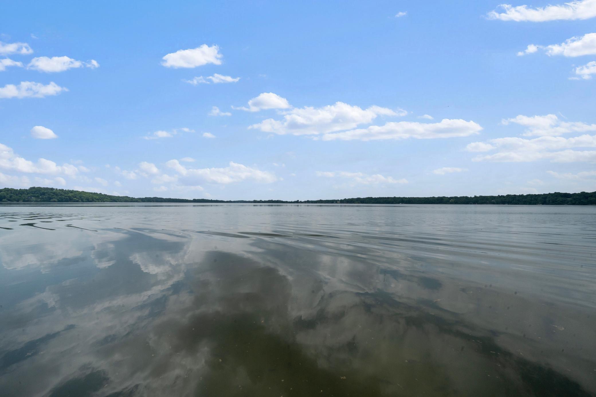 The calm and stunning waters of Big Chippewa Lake.