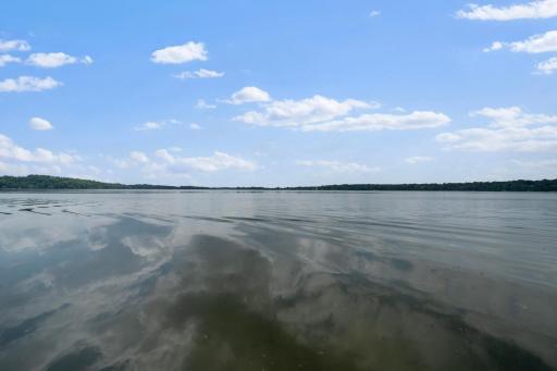 The calm and stunning waters of Big Chippewa Lake.