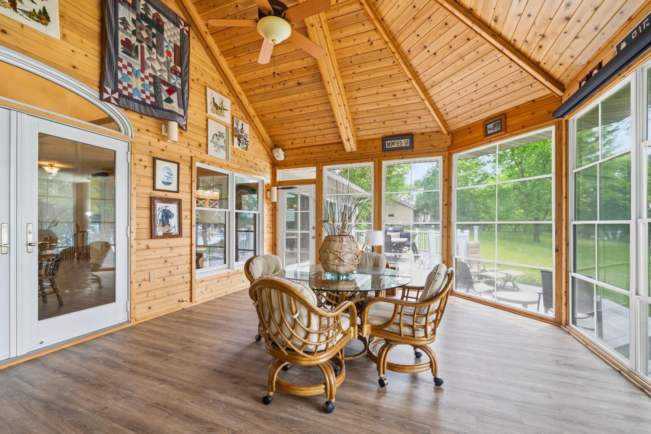 This inviting gazebo is sure to become a favorite retreat.