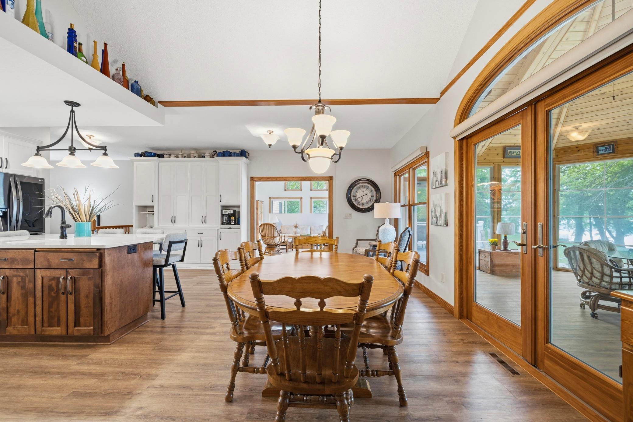With easy access to both the gazebo and sunroom, this home offers multiple indoor and outdoor living spaces designed for relaxing and entertaining with ease.