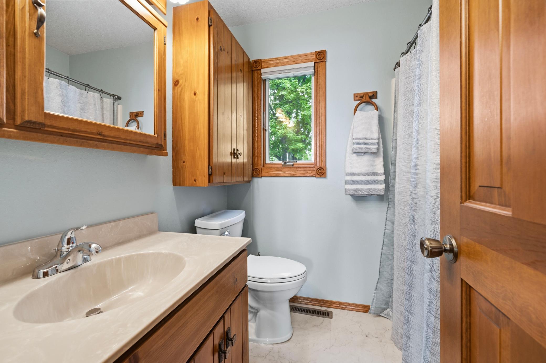 Main floor full second bathroom.