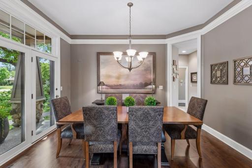 Whether it's holiday dinners, birthday celebrations, or Sunday brunch, this welcoming dining room is ready to become the backdrop for life's favorite traditions.