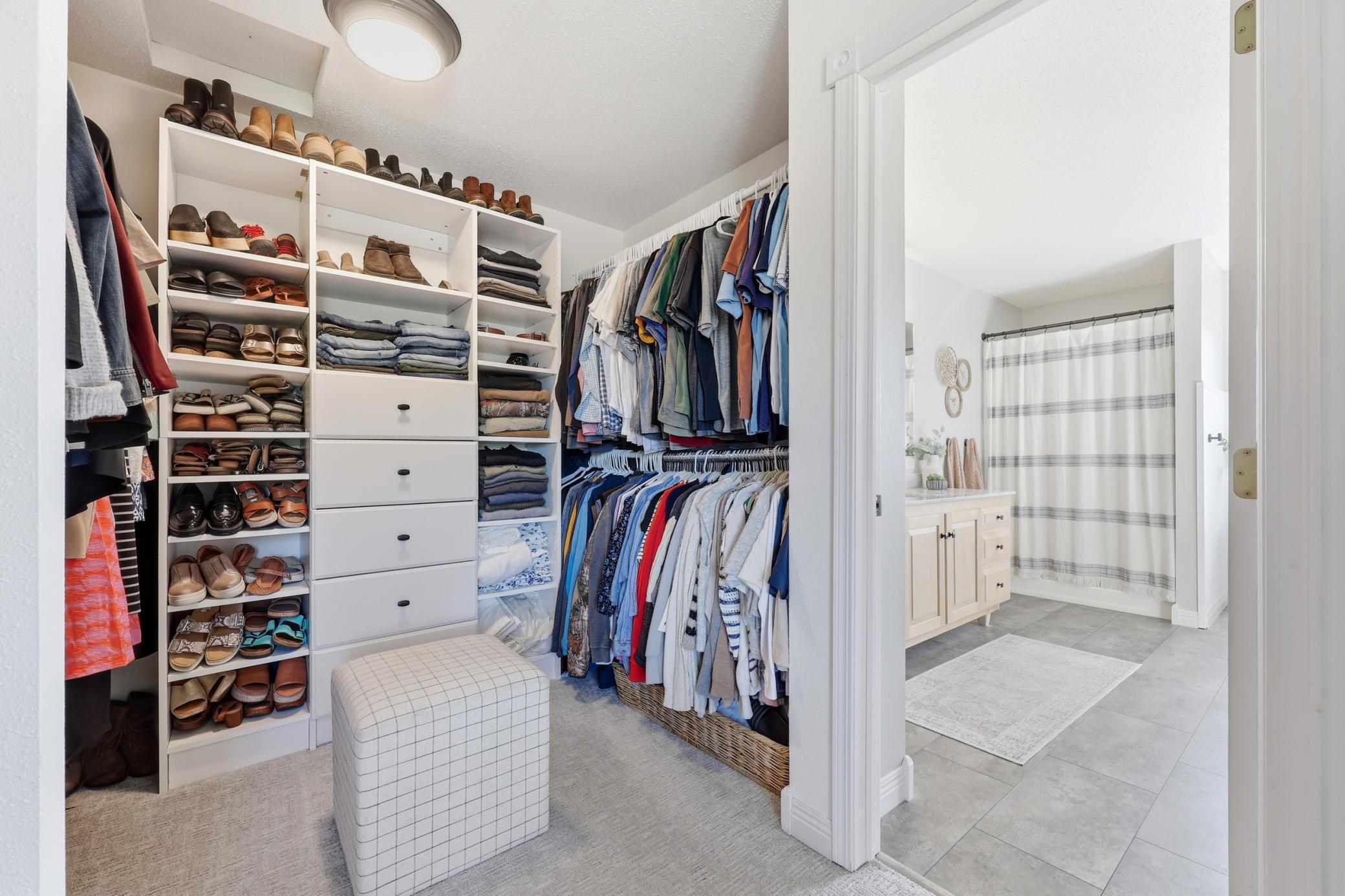PRIMARY BEDROOM CLOSET