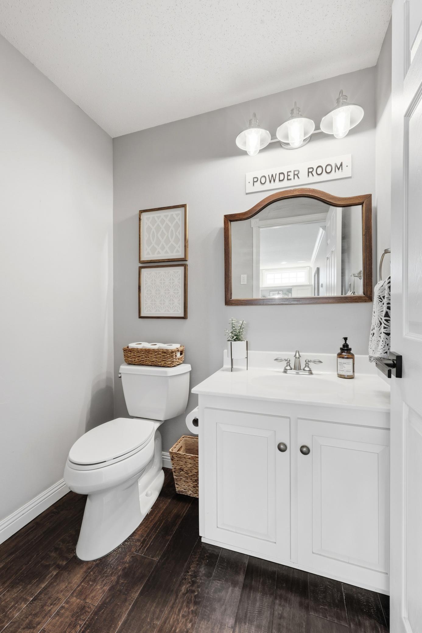 MAIN FLOOR HALF BATH