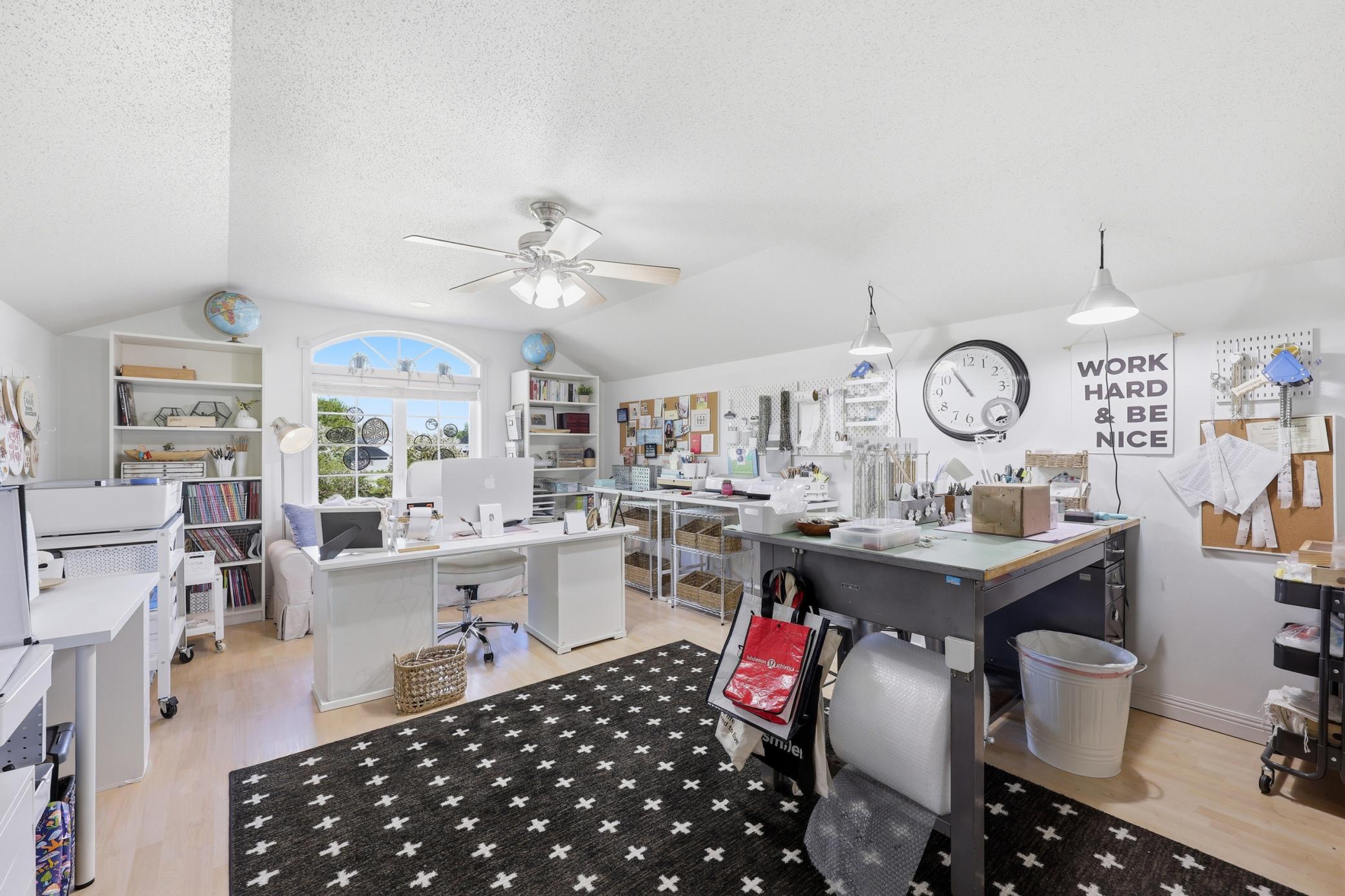 UPSTAIRS BONUS WORK SPACE