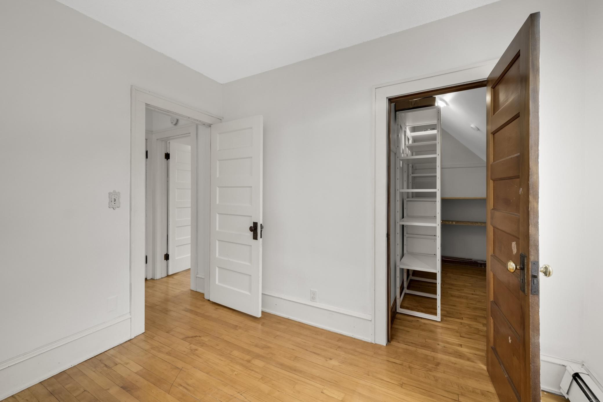 All the bedrooms feature rare walk-in closets!