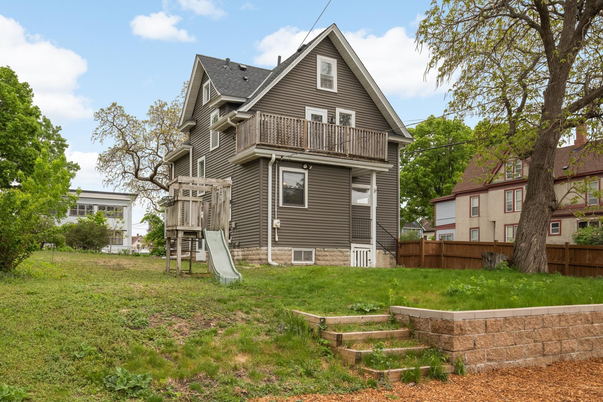 Enjoy the spacious backyard