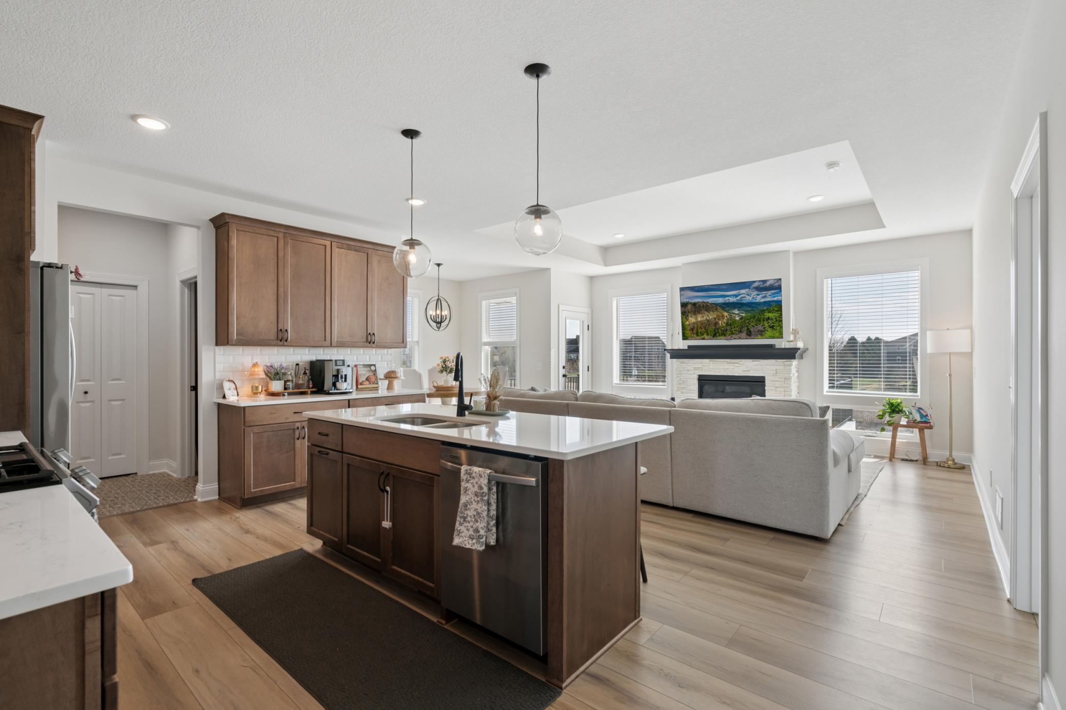 Beautiful open concept main level