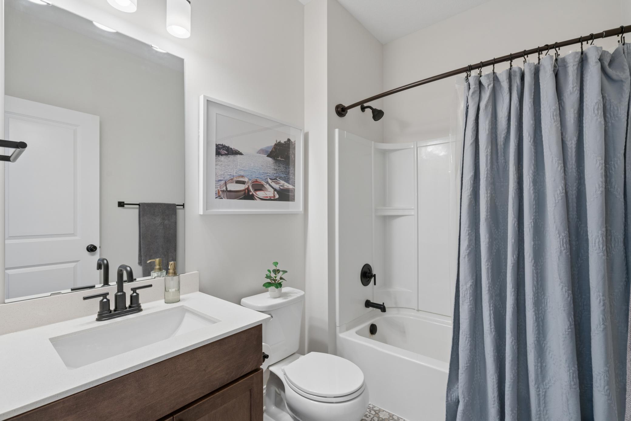 Main floor powder room