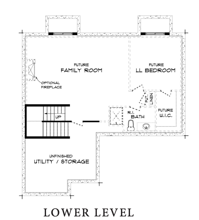Lower Level Floor Plan