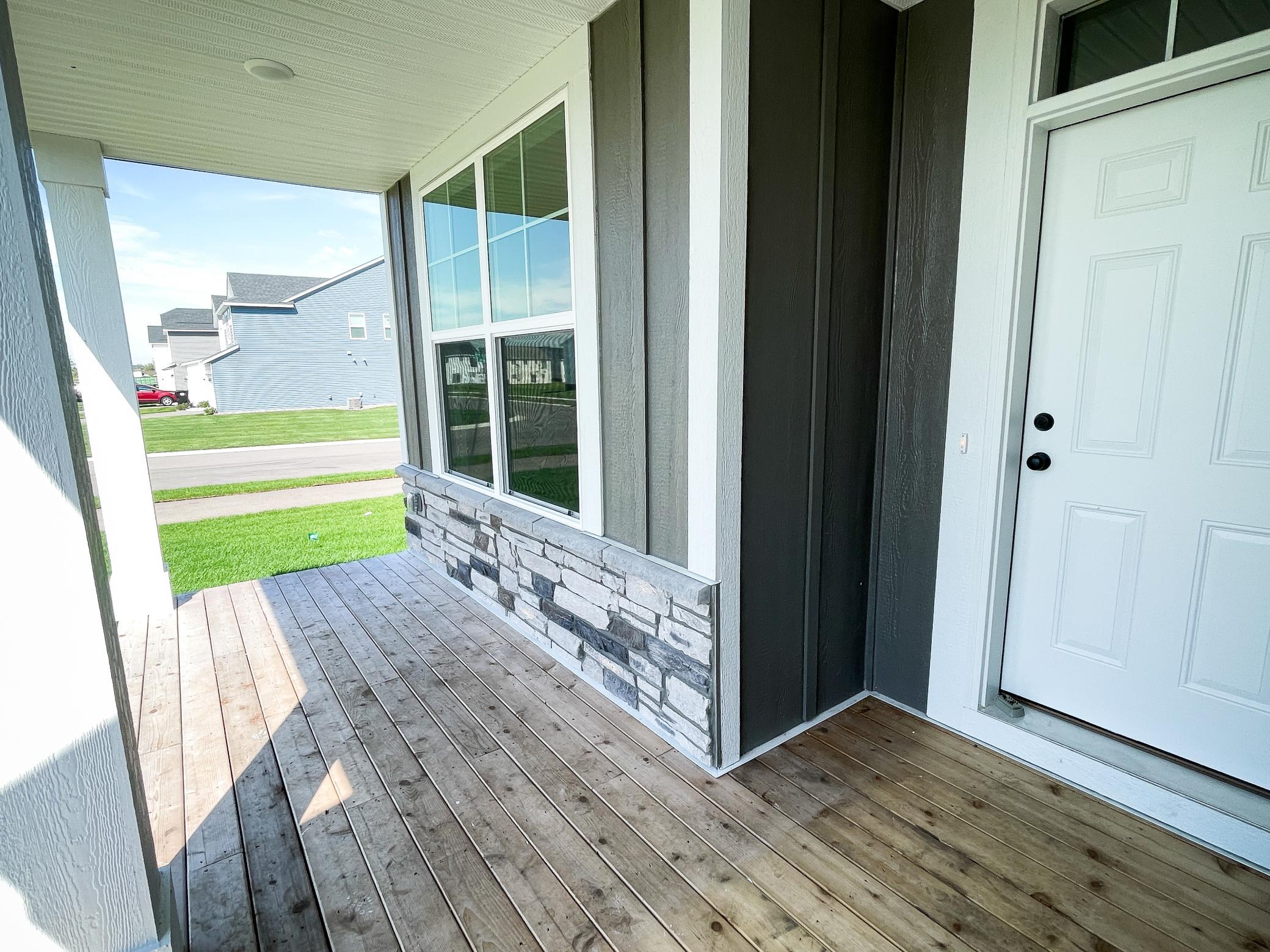 Photo of previously finished home of same floor plan.