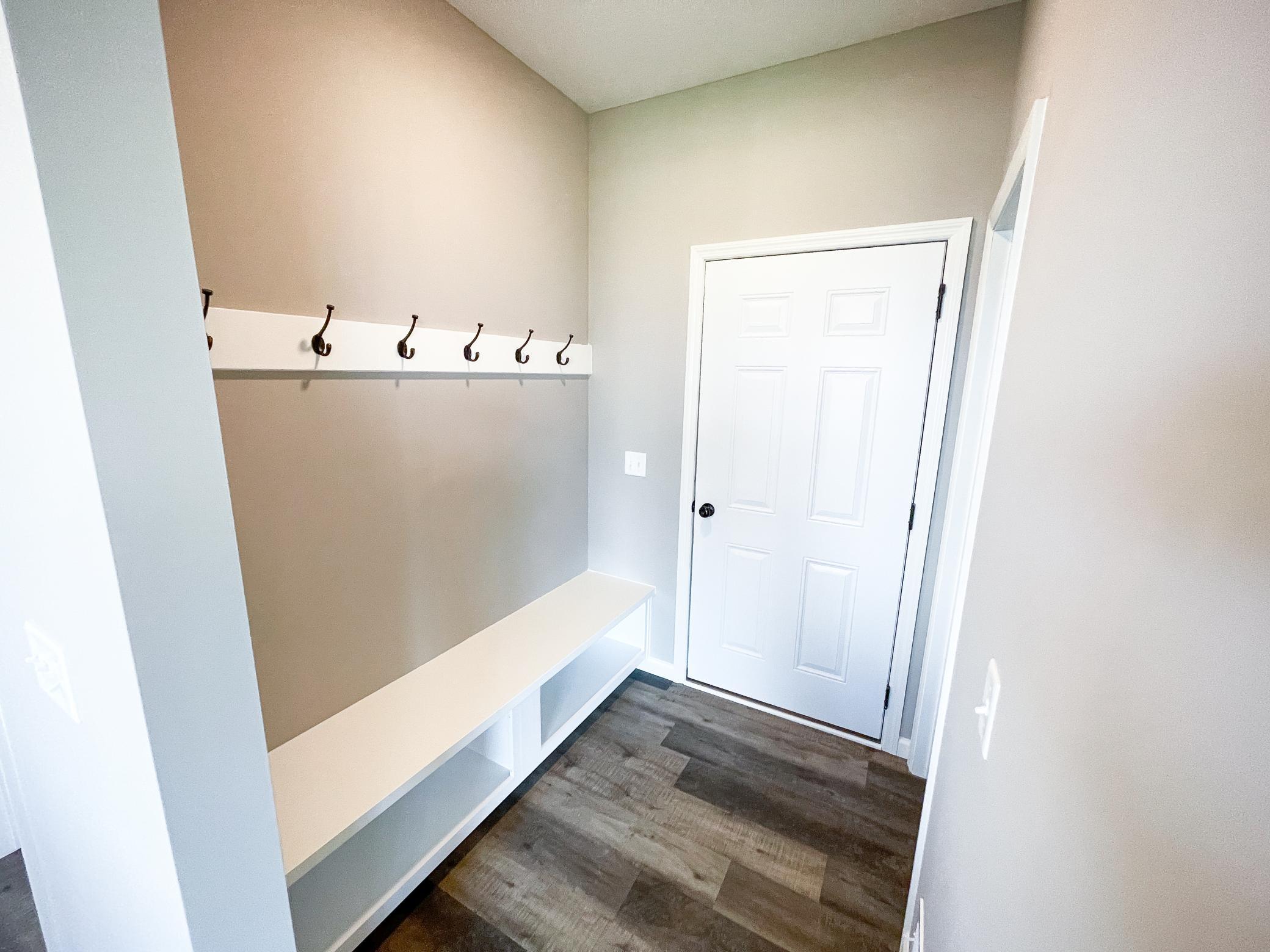 Photo of previously finished home of same floor plan.