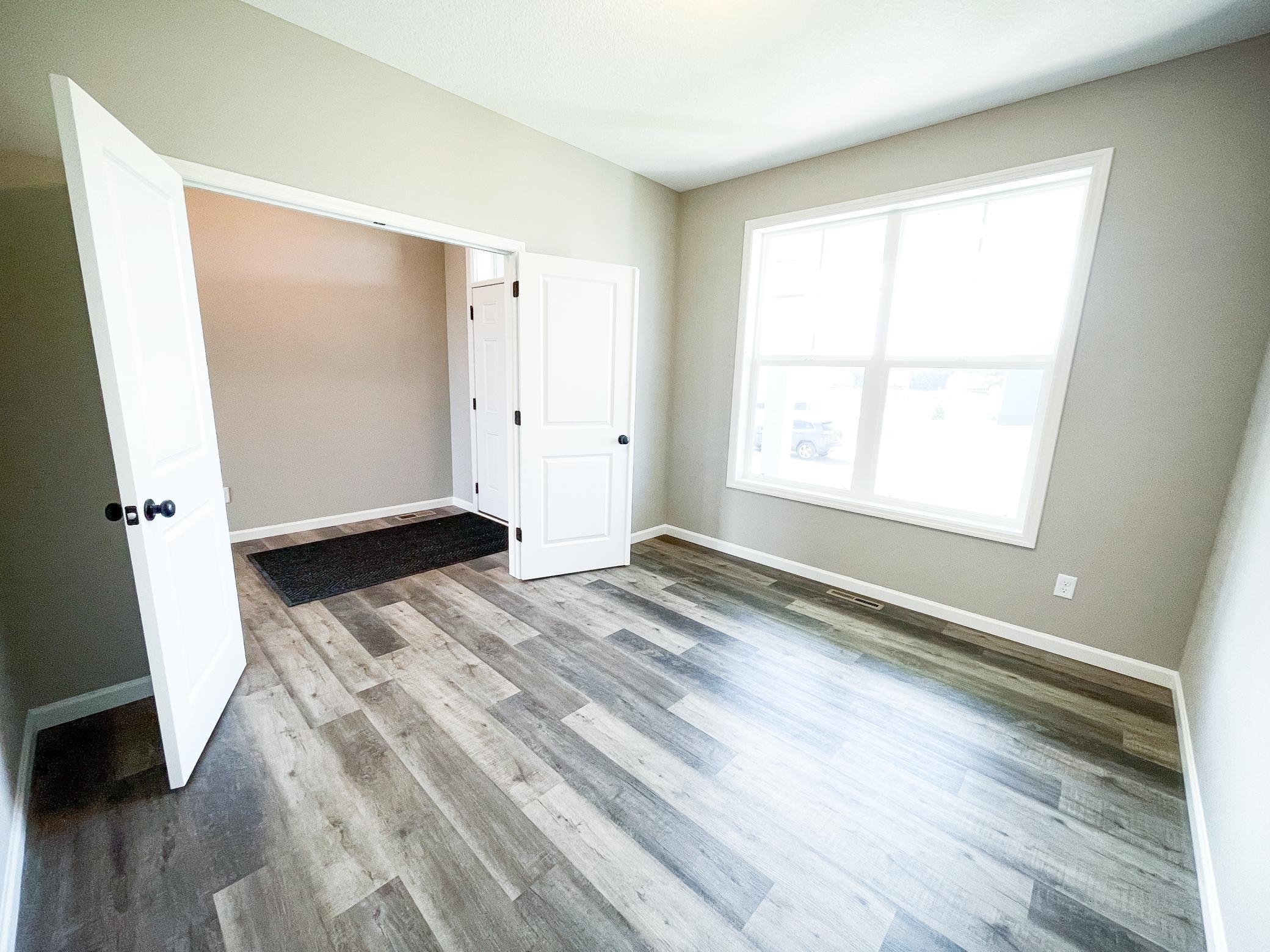 Photo of previously finished home of same floor plan.