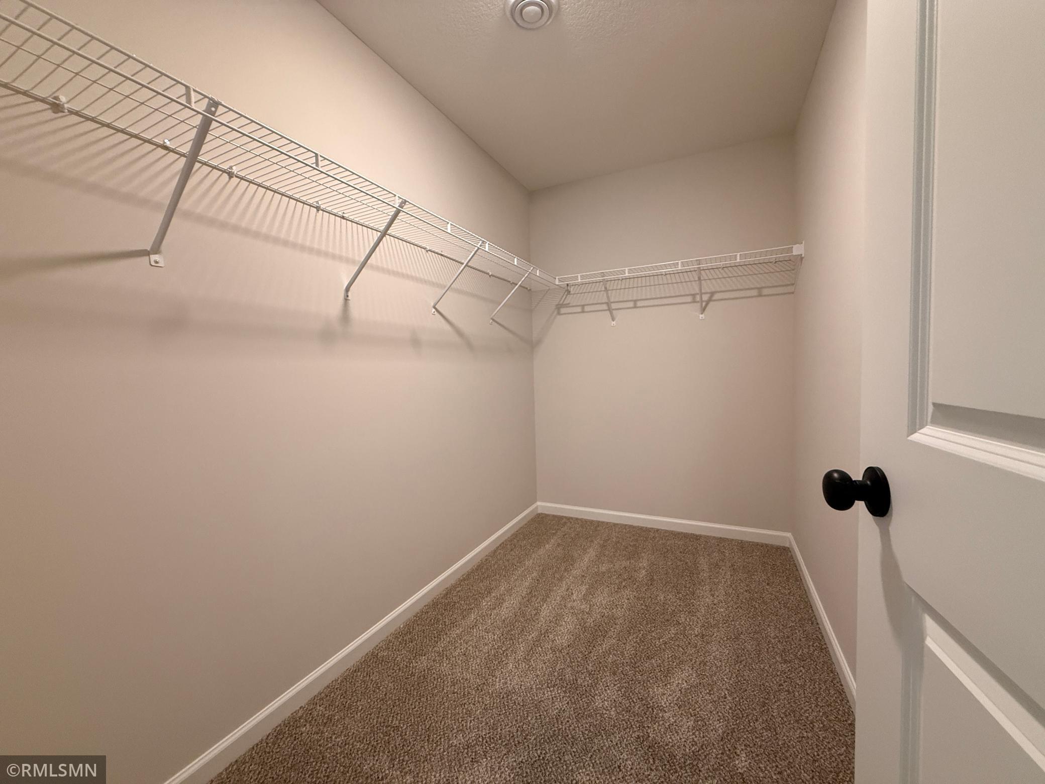 Bedroom #5 includes a massive walk in closet!