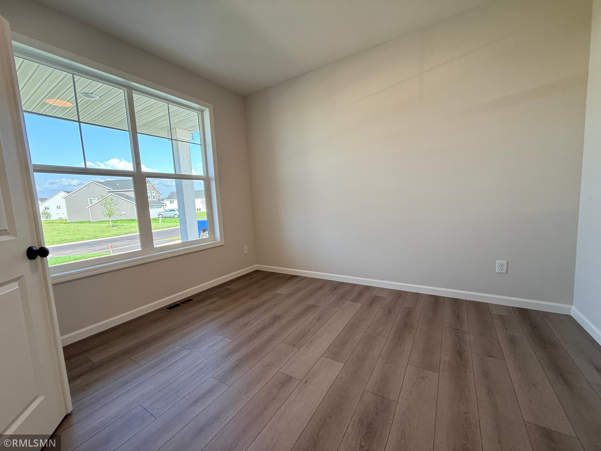 Providing a very versatile space with lots of natural light, the flex room is at the front of the home, right off the foyer