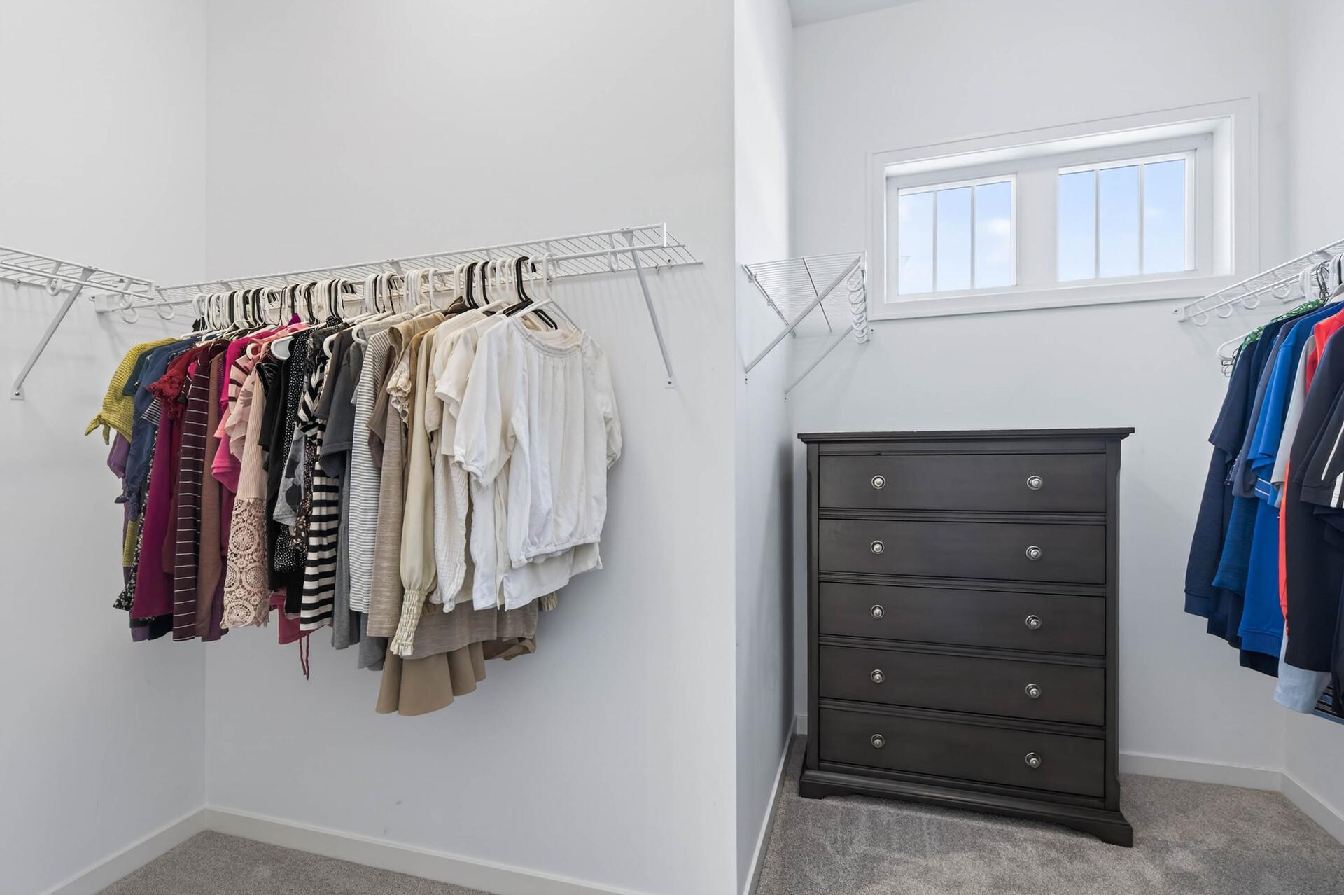 Large Walk In Master Closet
