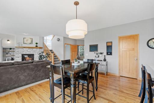 Hickory floors throughout mainfloor give this home a quality feel!