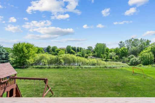 Watch the cranes fly in and natural wildlife around this pond