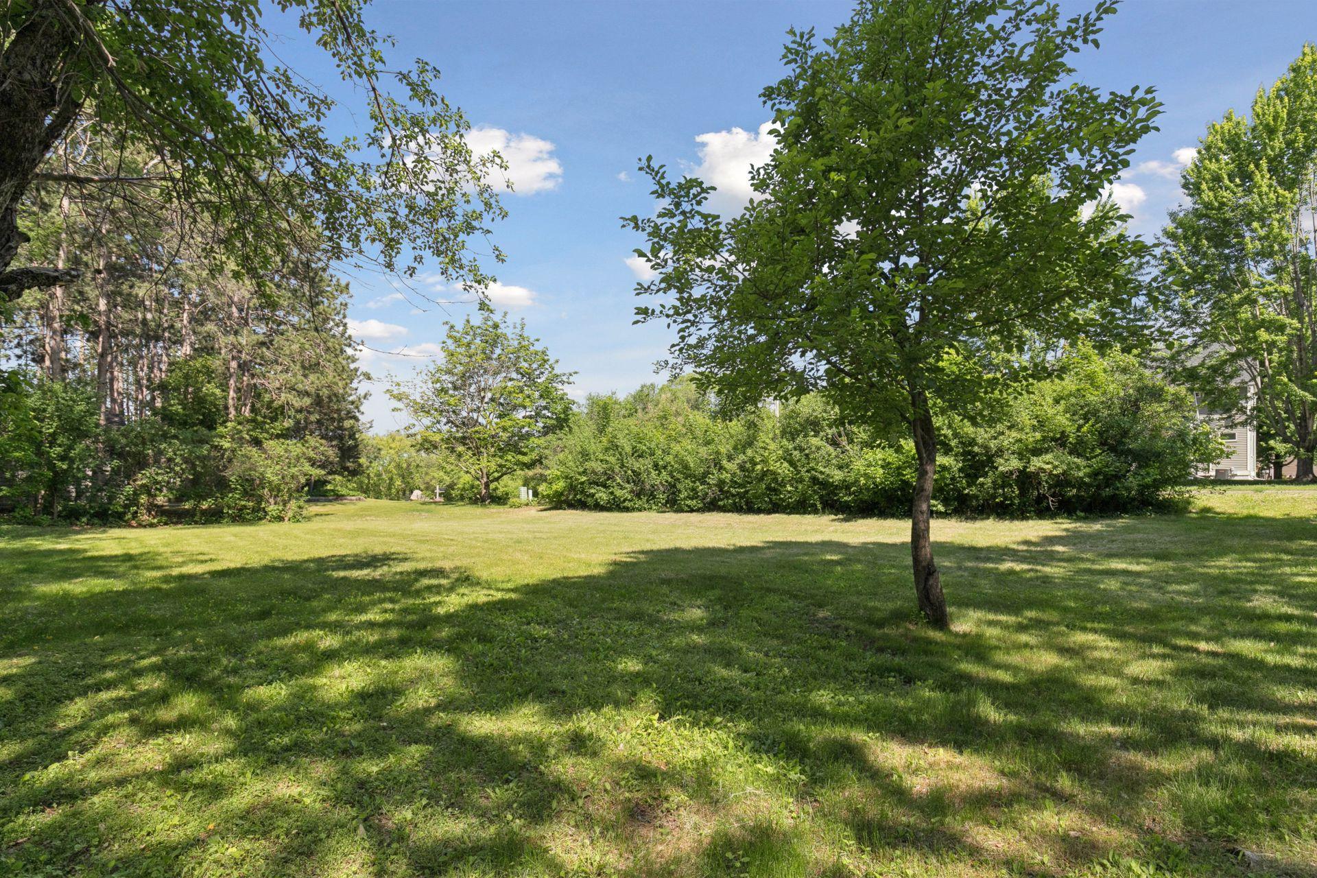 Lot view standing in southeast corner looking northwest.