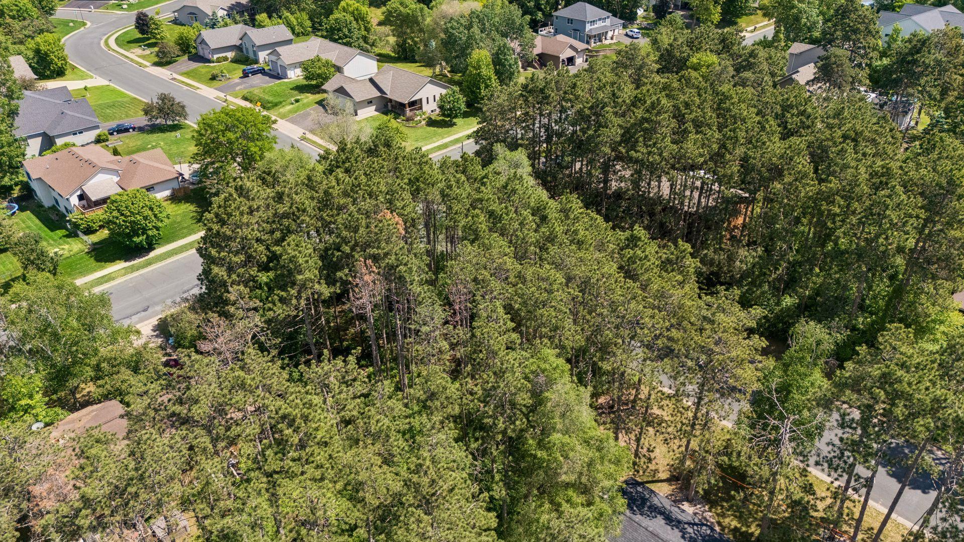 Bring your own builder to this mature lot!