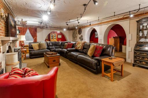 Basement family room