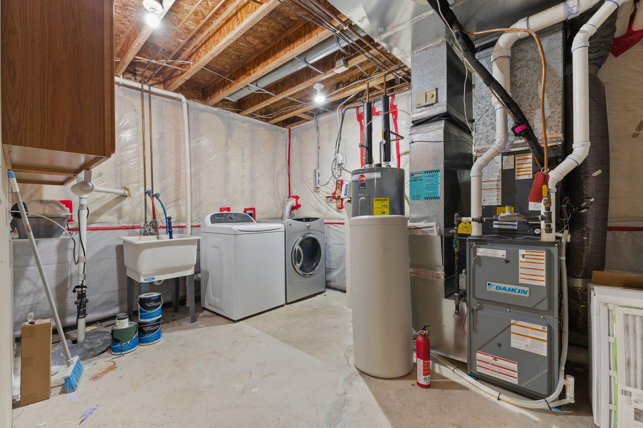 Water Heater is 2023, Water Softener 2021, 2026 HVAC