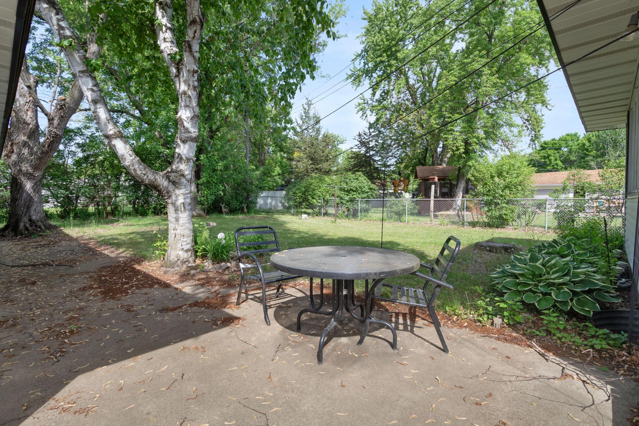 Back Yard Patio