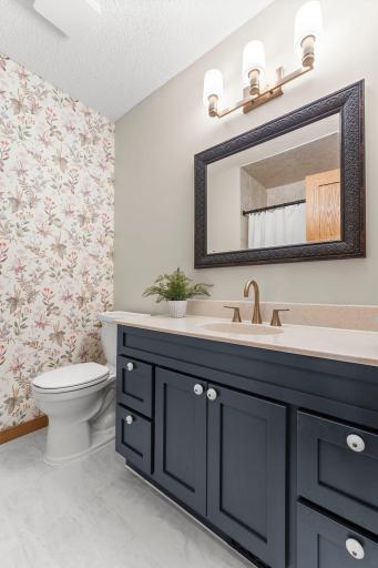 The nearby bathroom was fully updated in 2025.