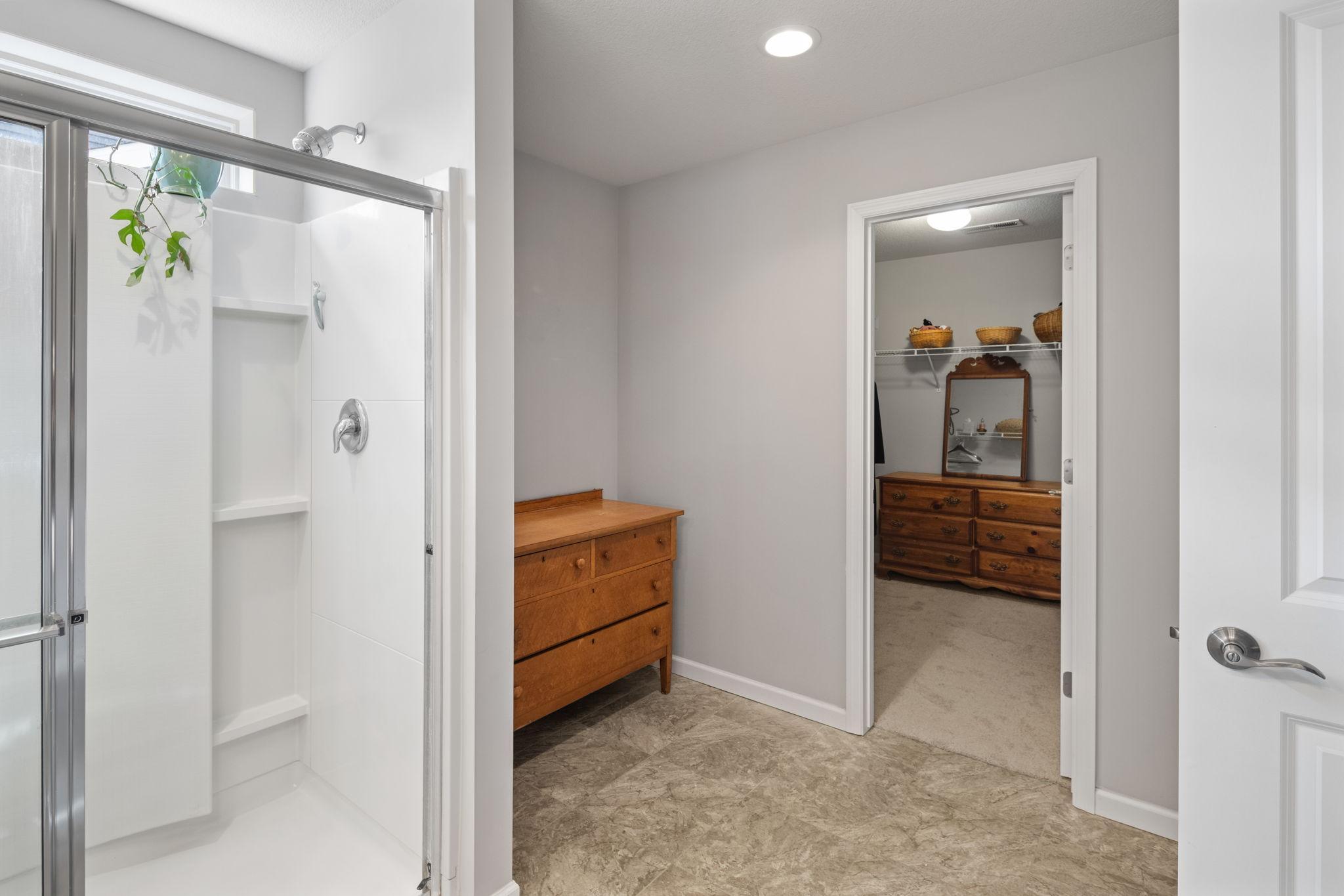 Primary Suite and Bathroom