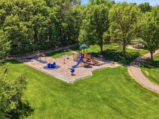 Playground area is perfect place for kids to burn off all that extra energy!