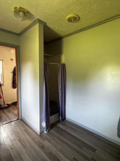 This is additional space on the main level with shower and stubbed for a toilet