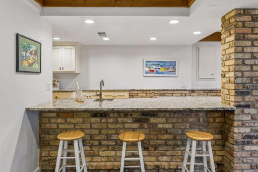 Enjoy hosting gatherings in this lower level