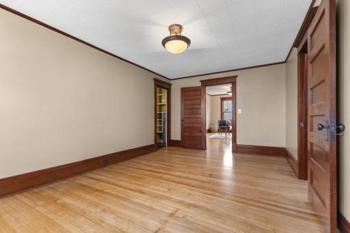 Beautiful hardwoods and 6 panel doors throughout the condo.